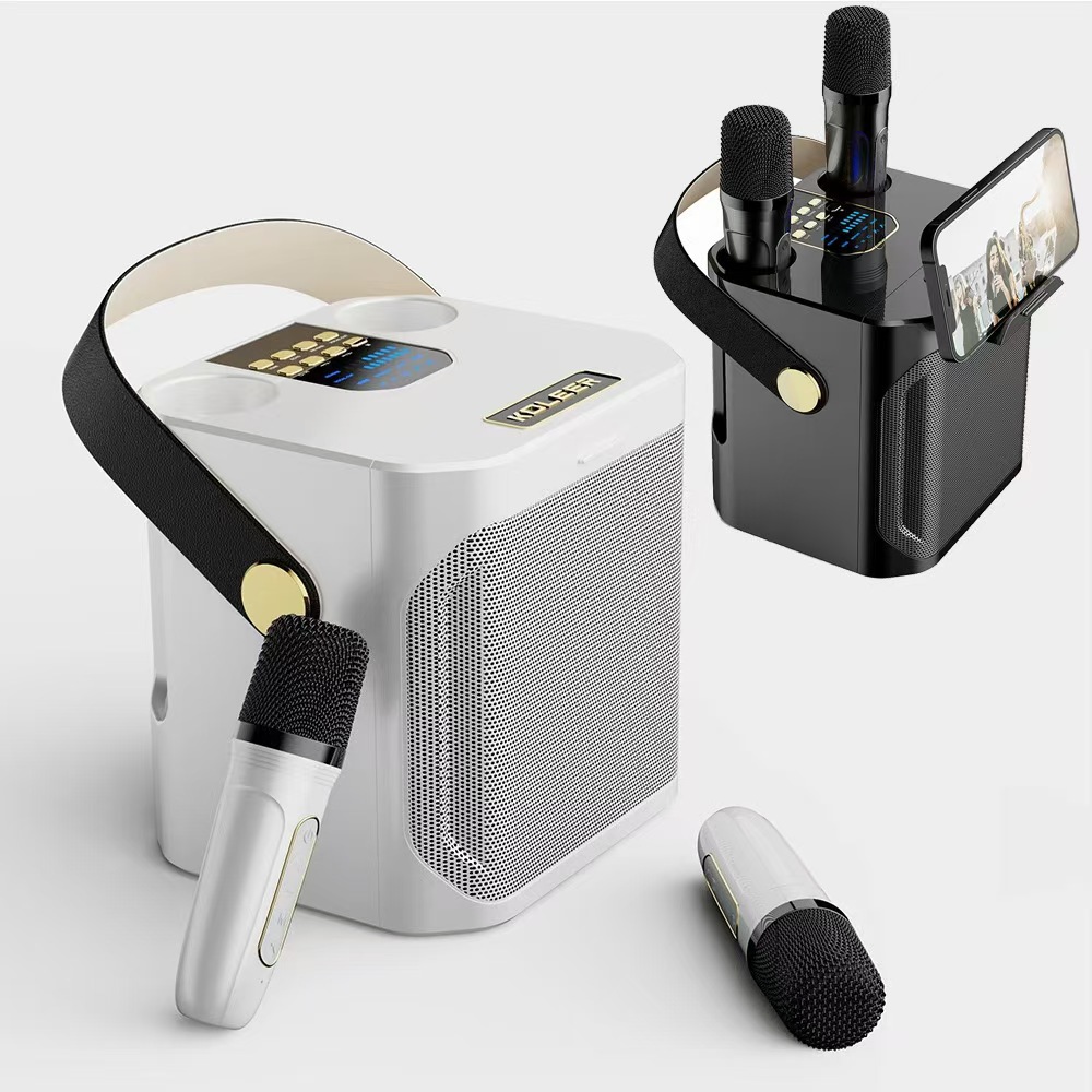 S882 Outdoor K歌 Bluetooth Speaker Loud Home K歌 Dual Microphone with Microphone K歌 All-in-One Speaker