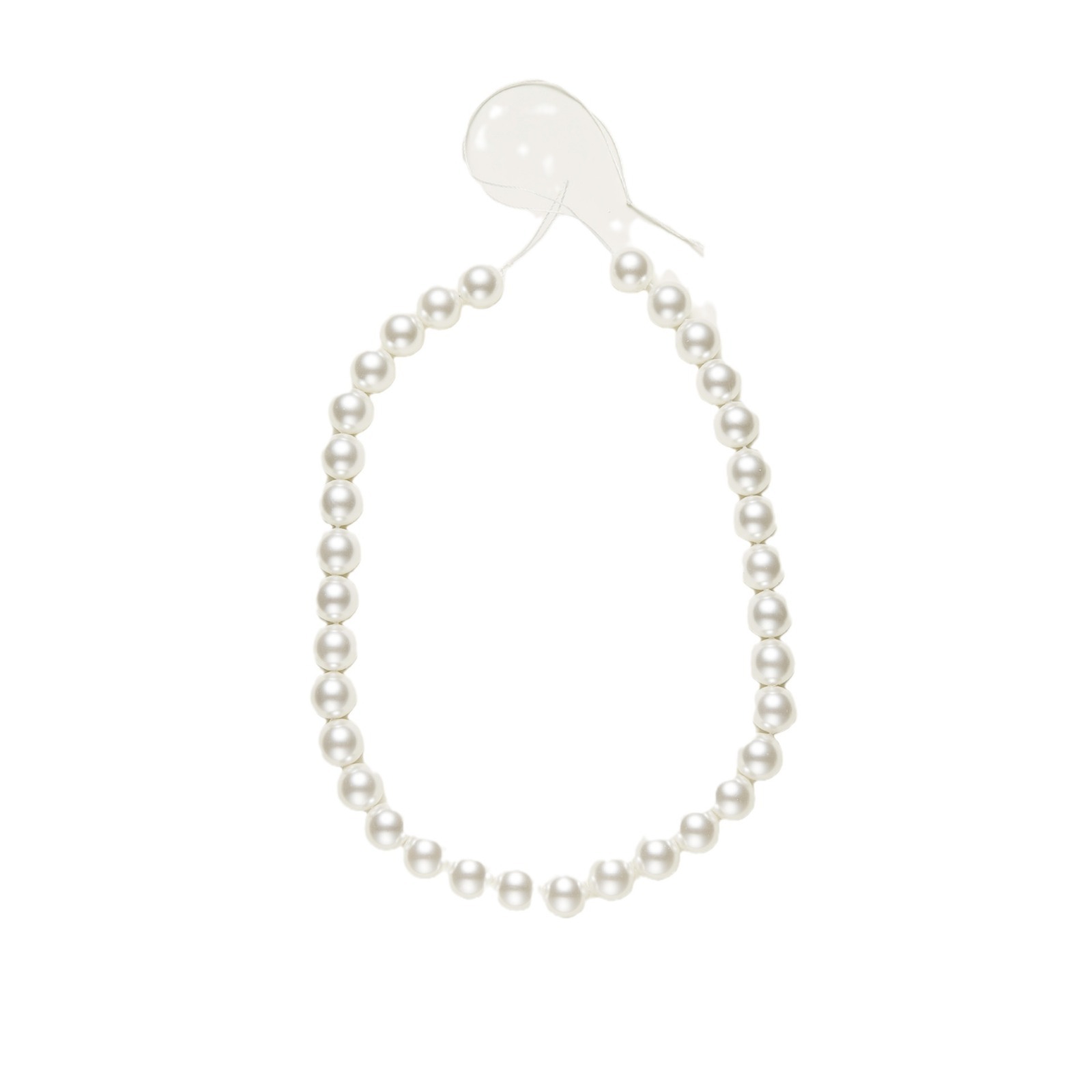 Swarovski South Sea Shell Pearl 3-16mm Straight Hole Shell Pearl DIY Jewelry Accessories Beads Loose Beads Glass Beads
