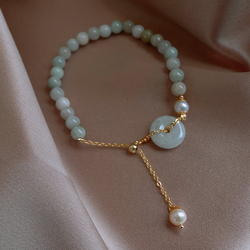 Baroque freshwater pearl zircon bracelet cat head bracelet hand jewelry for women