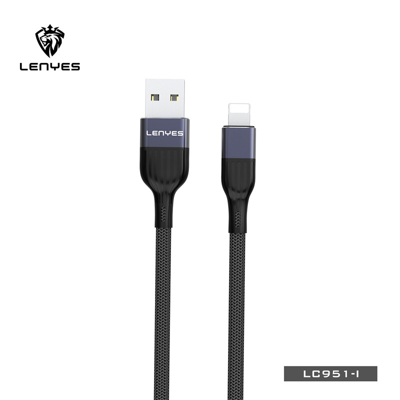 Cold Lion TPE Data Cable Applicable TC Apple Android Phone USB Fast Charging Cable One-to-Four Power