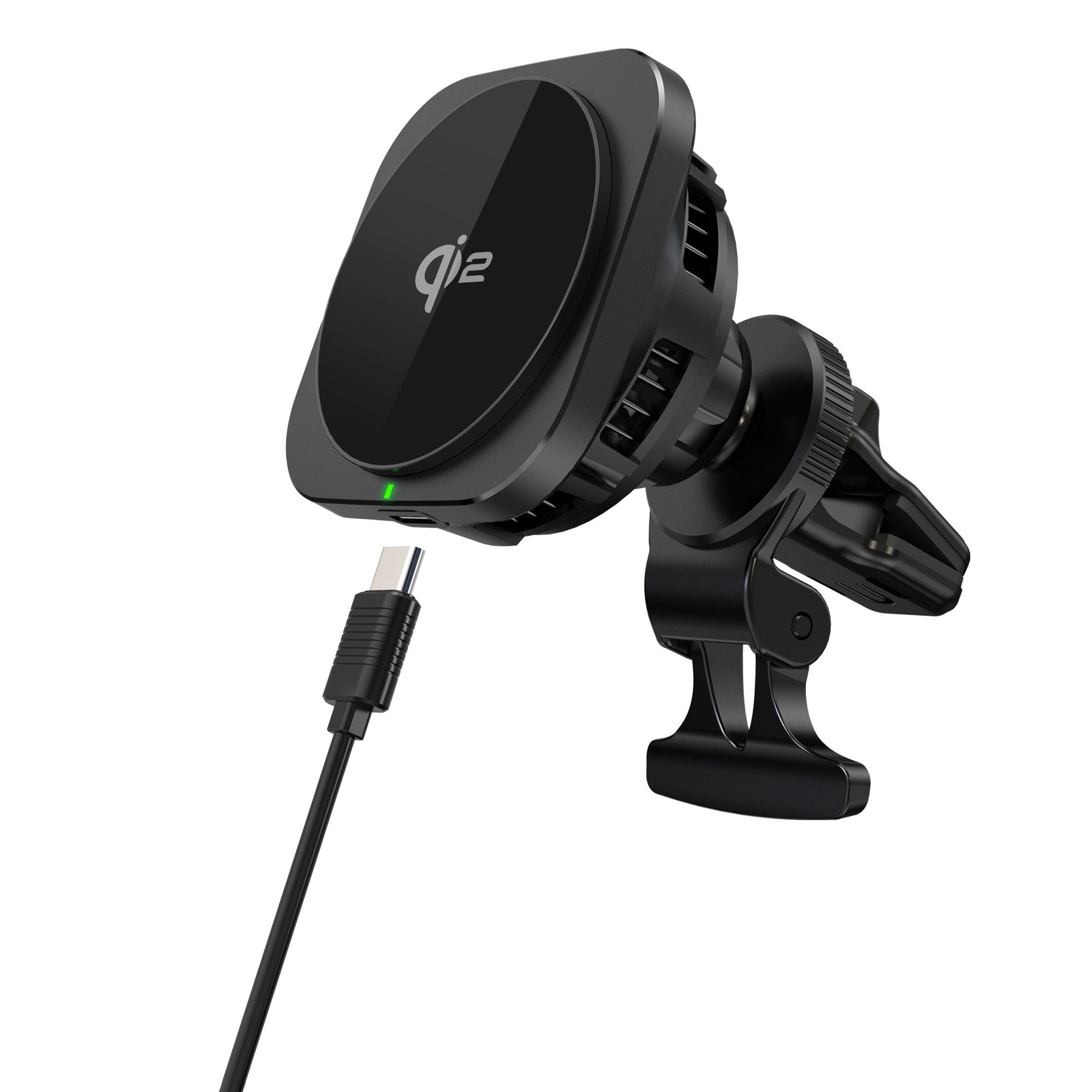 QI2 semiconductor cooling magnetic car wireless charger 15W fast charging