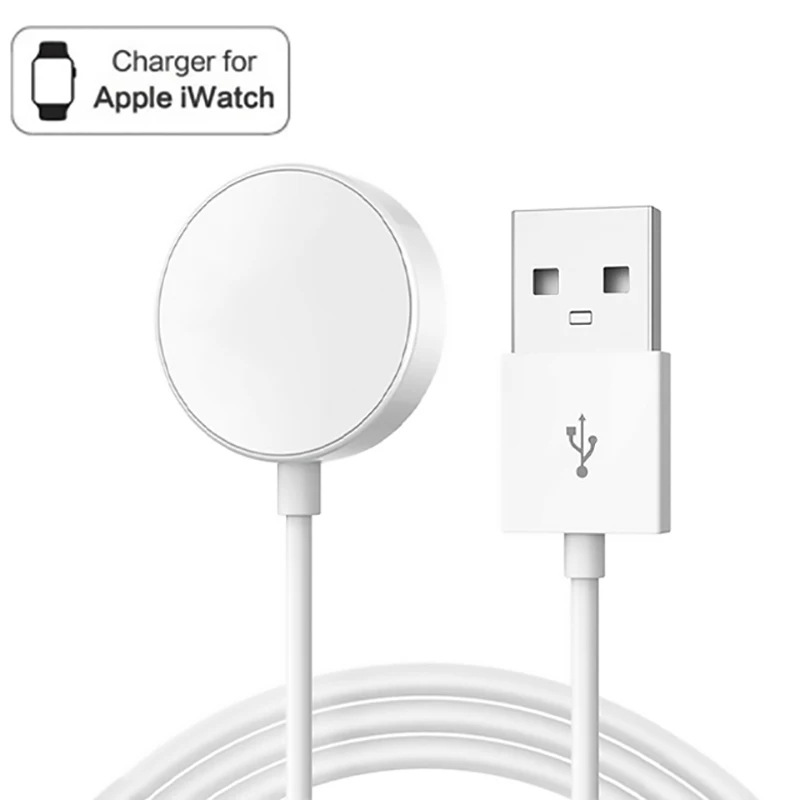Magnetic watch wireless charger for Apple original watch series Apple watch charging cable A port C port