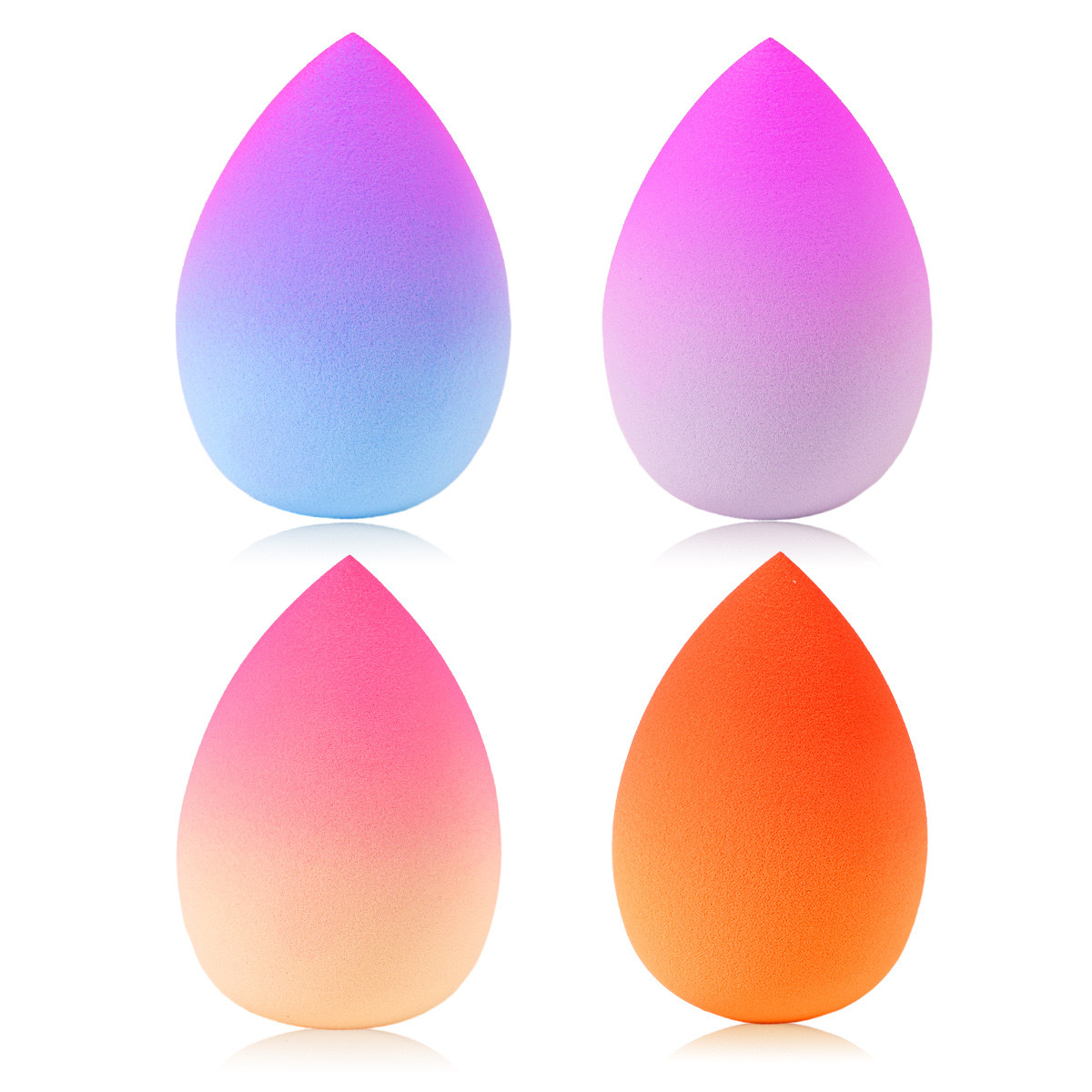 Water Drop Makeup Gourd Sponge Powder Puff Oblique Cut Cosmetic Sponge Dry and Wet Dual-Use Makeup Sponge Cushion Cosmetic Sponge