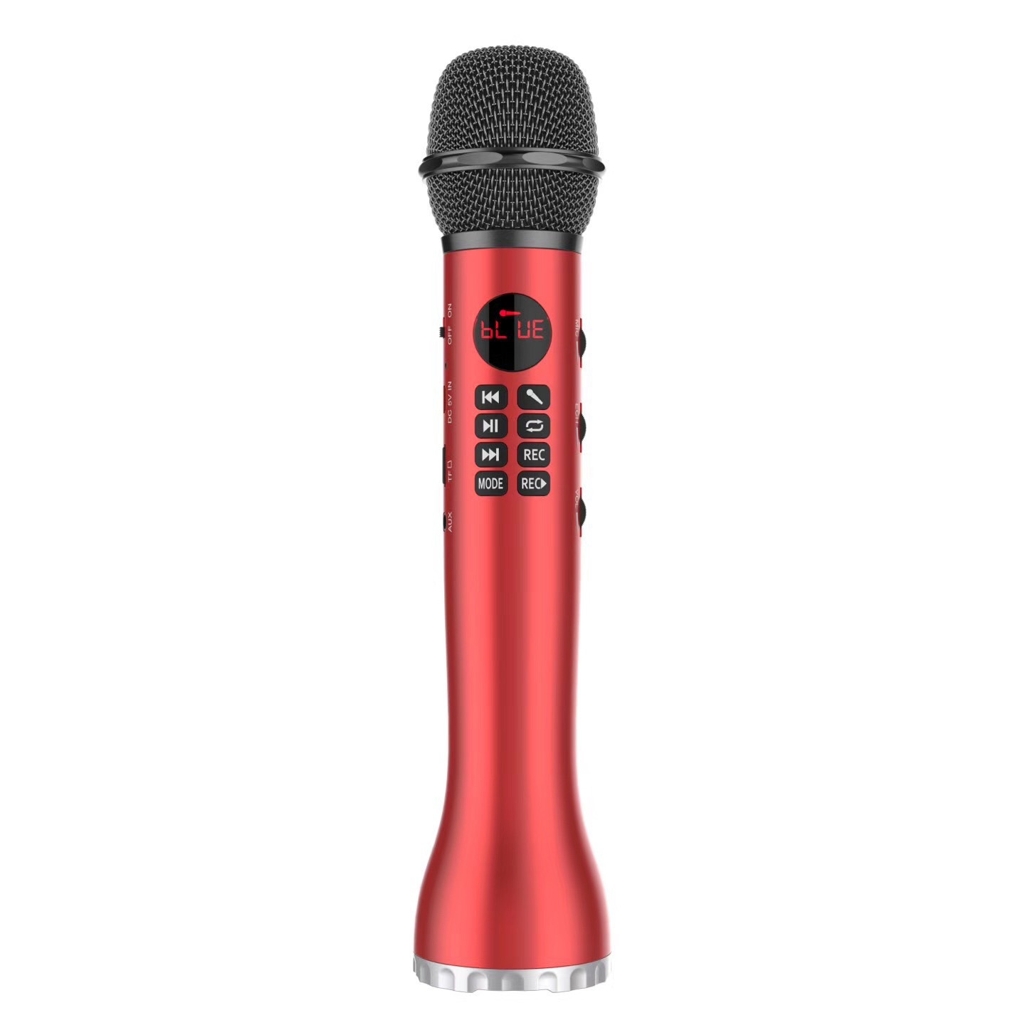 New L598 Portable Wireless K歌 USB Condenser Microphone, Bluetooth Microphone, Phone Live Streaming Sound Card Set