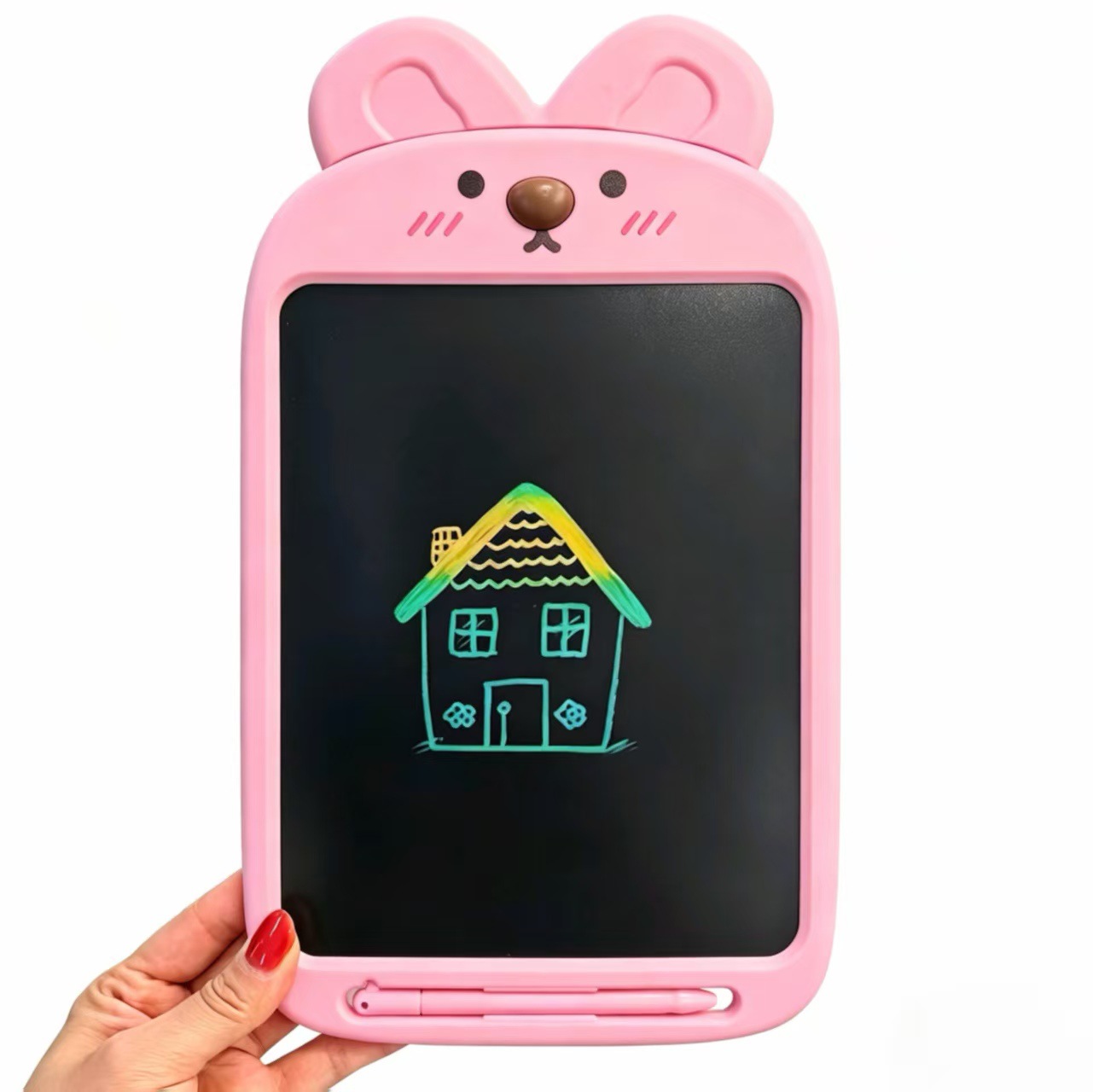 New cartoon LCD handwriting board LCD screen electronic drawing board color electronic small blackboard baby writing board