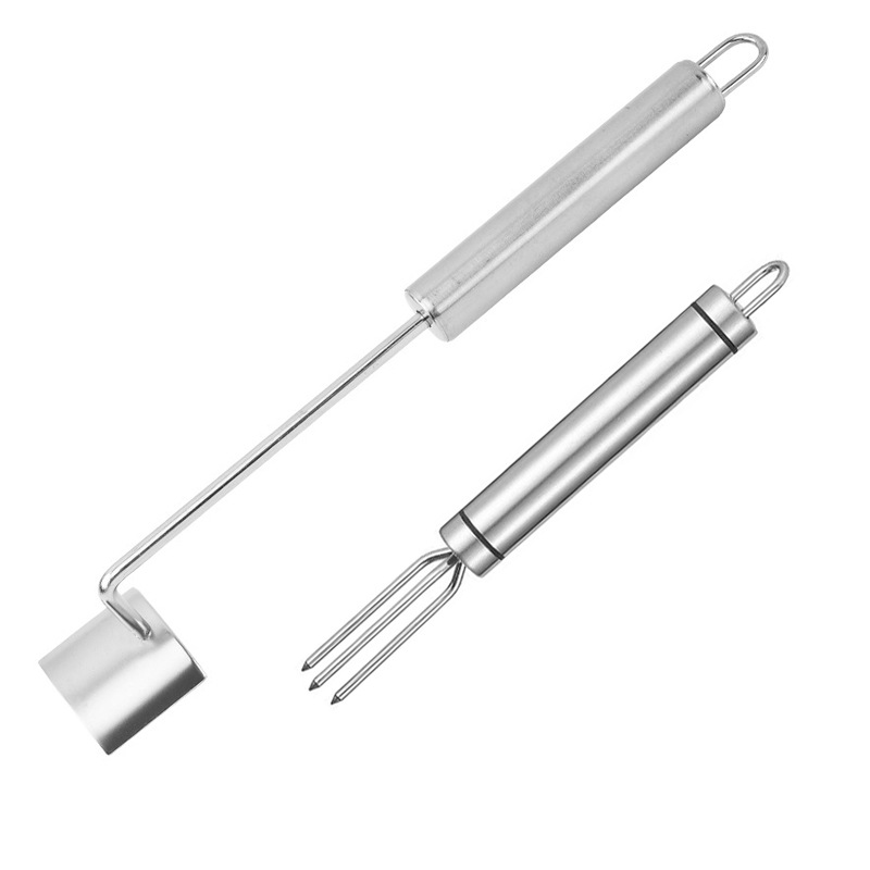 Corn peeler stainless steel corn shucker convenient tool threshing separator corn peeler household kitchen sheller