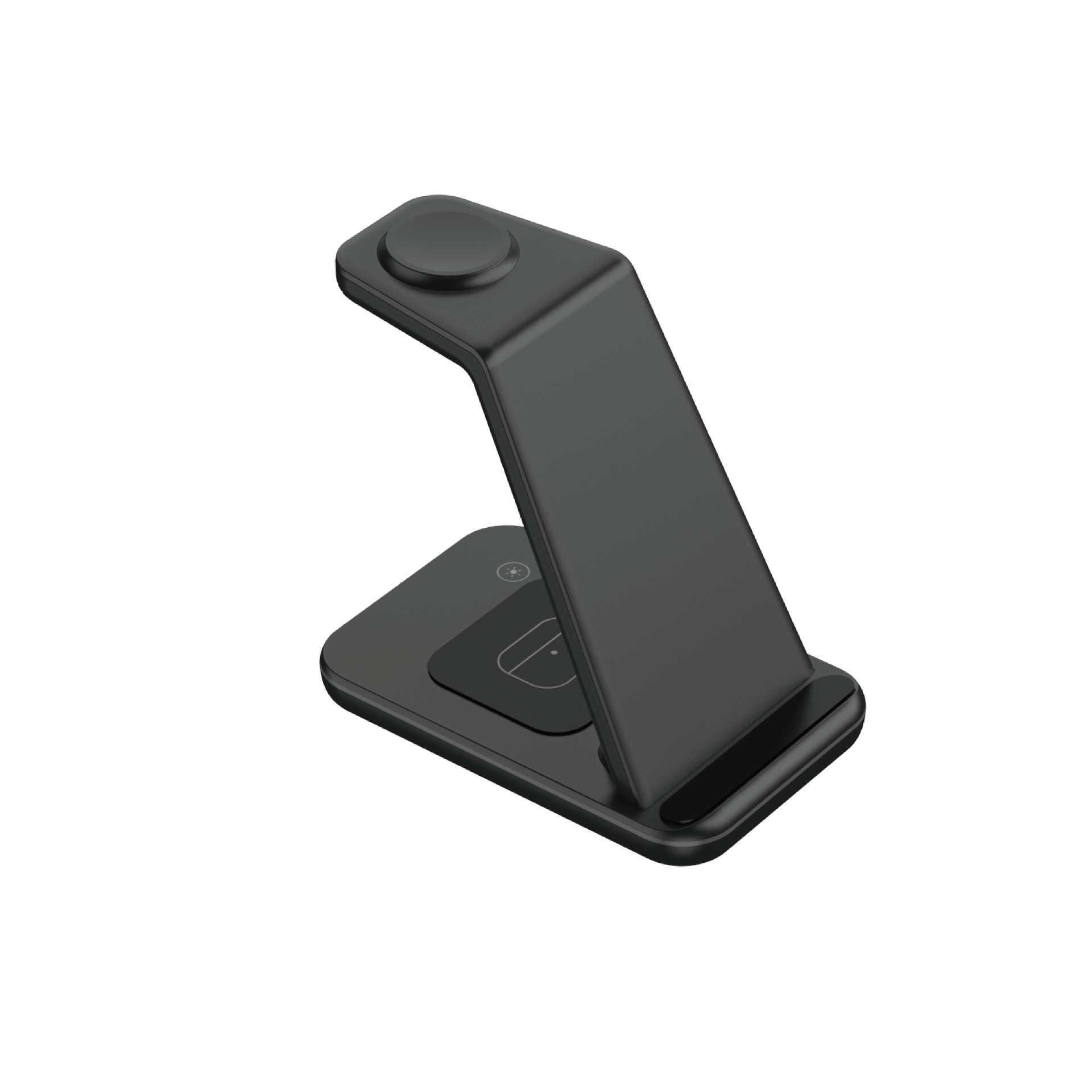 Three-in-one wireless charger 15W fast charging multi-function stand wireless charger for Samsung phones watches earphones