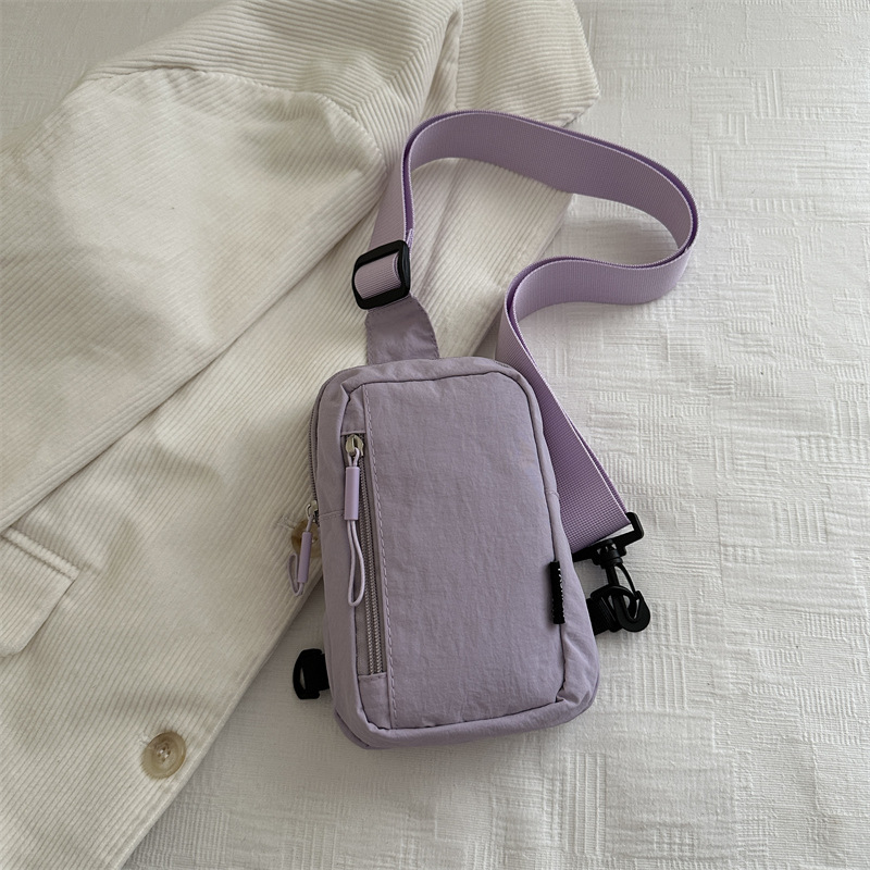 Commuting sports outdoor men women chest bag phone bag new travel single shoulder crossbody bag