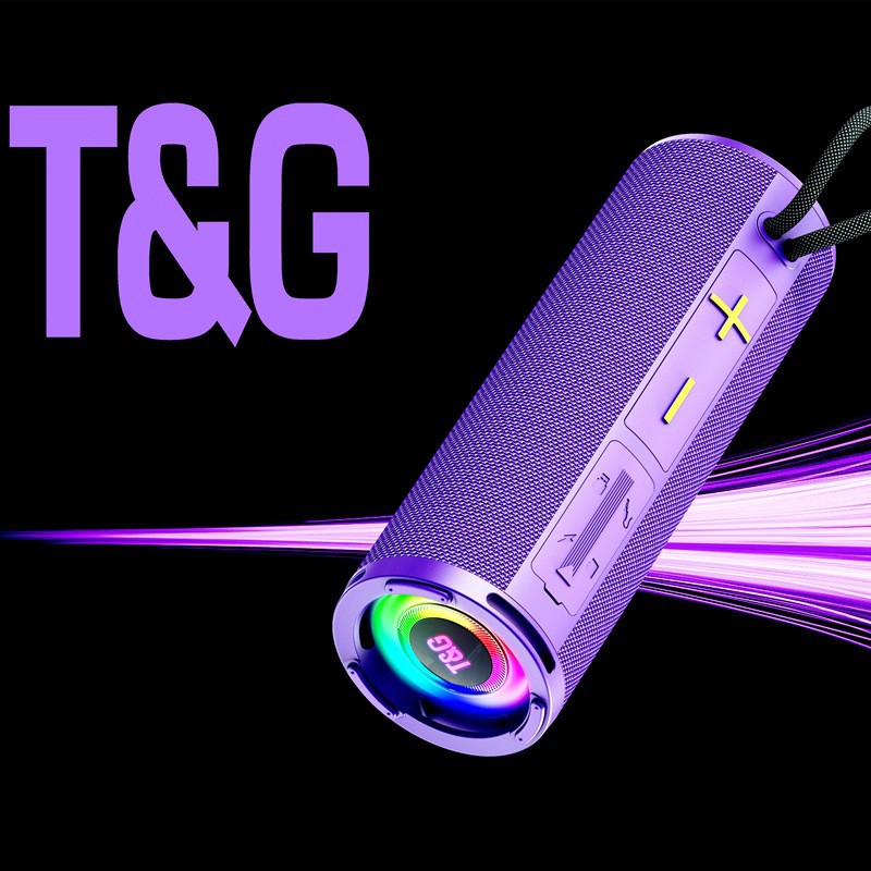 New TG421 Atmosphere Light Bluetooth Speaker Portable Wireless Subwoofer Audio High Power Mini Speaker