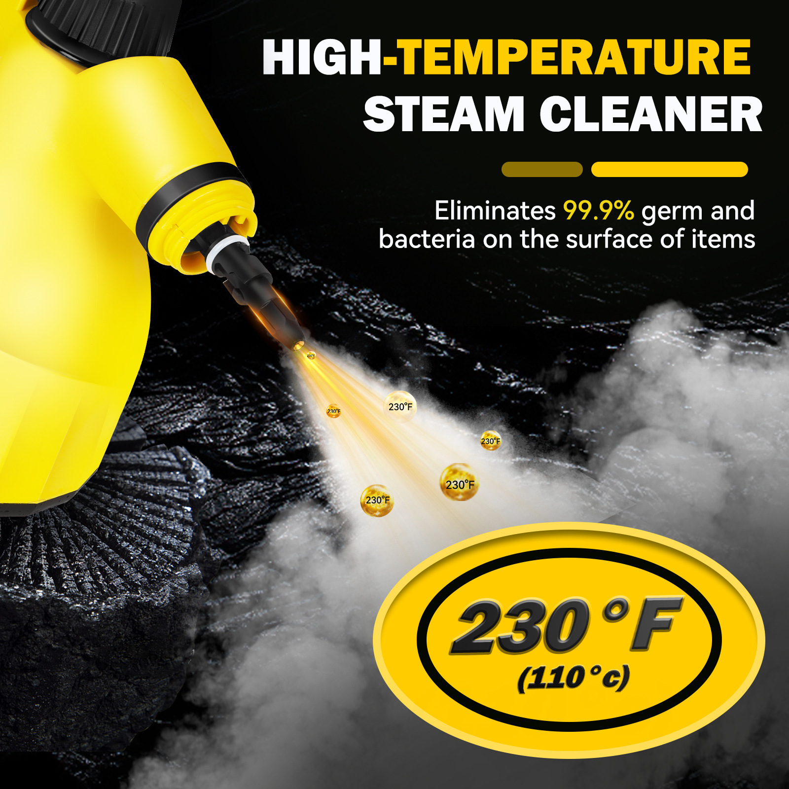 Handheld High-Temperature Steam Cleaning Machine Russia Cleaner Household High-Pressure Cleaning Machine
