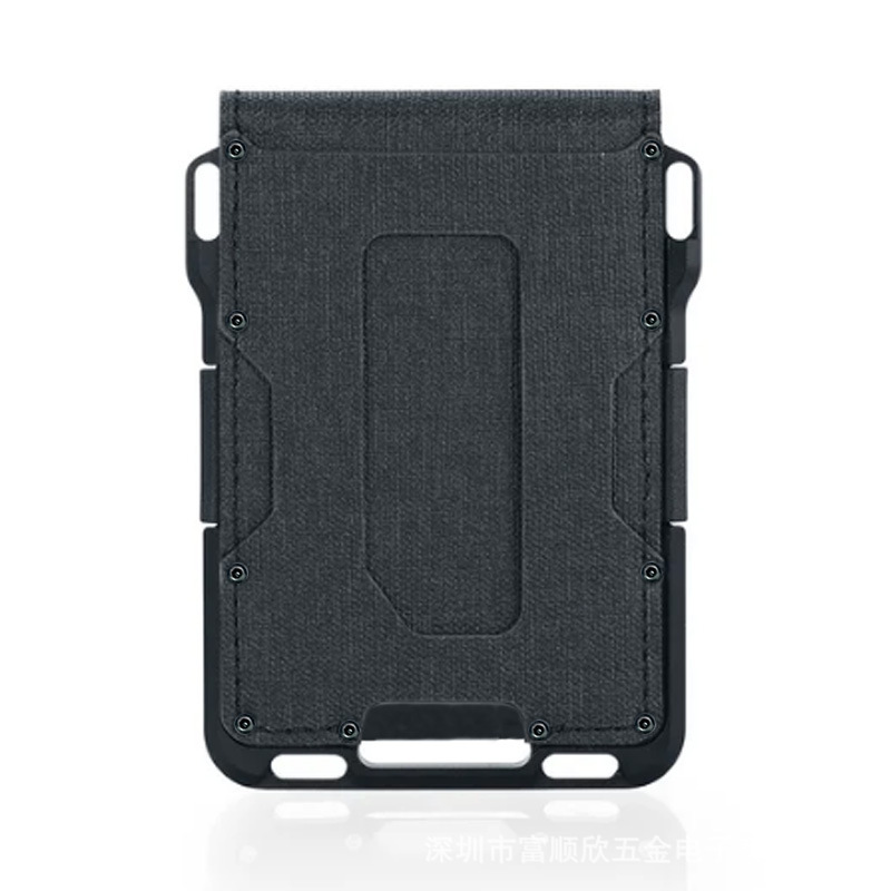 Driver's License Wallet Metal RFID Card Holder Card Case Anti-theft Brush Aluminum Alloy Credit Card Clip Bank Card