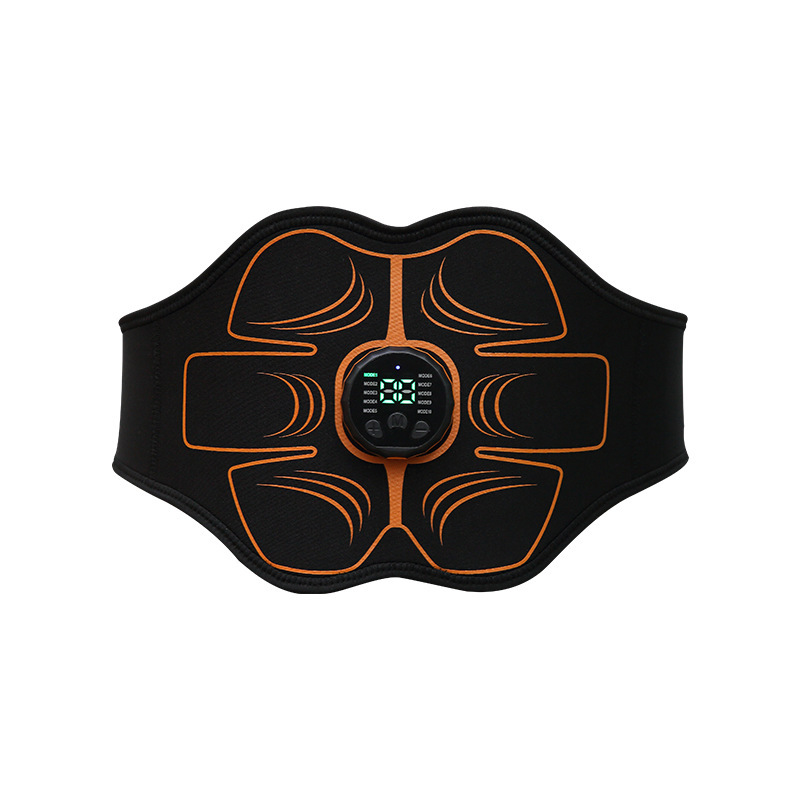 EMS Shaping Belt Microcurrent Big Belly Massage Abdominal Muscle Patch Fitness Equipment Men and Women Home Use Training Abdominal Trainer