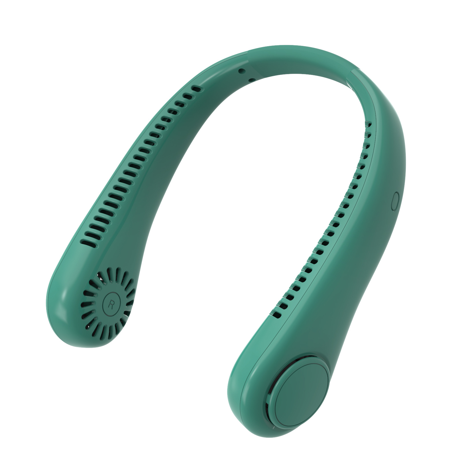 Bladeless Silicone Neck Fan Long Battery Life Lazy Portable Fan USB Charging Small Fan