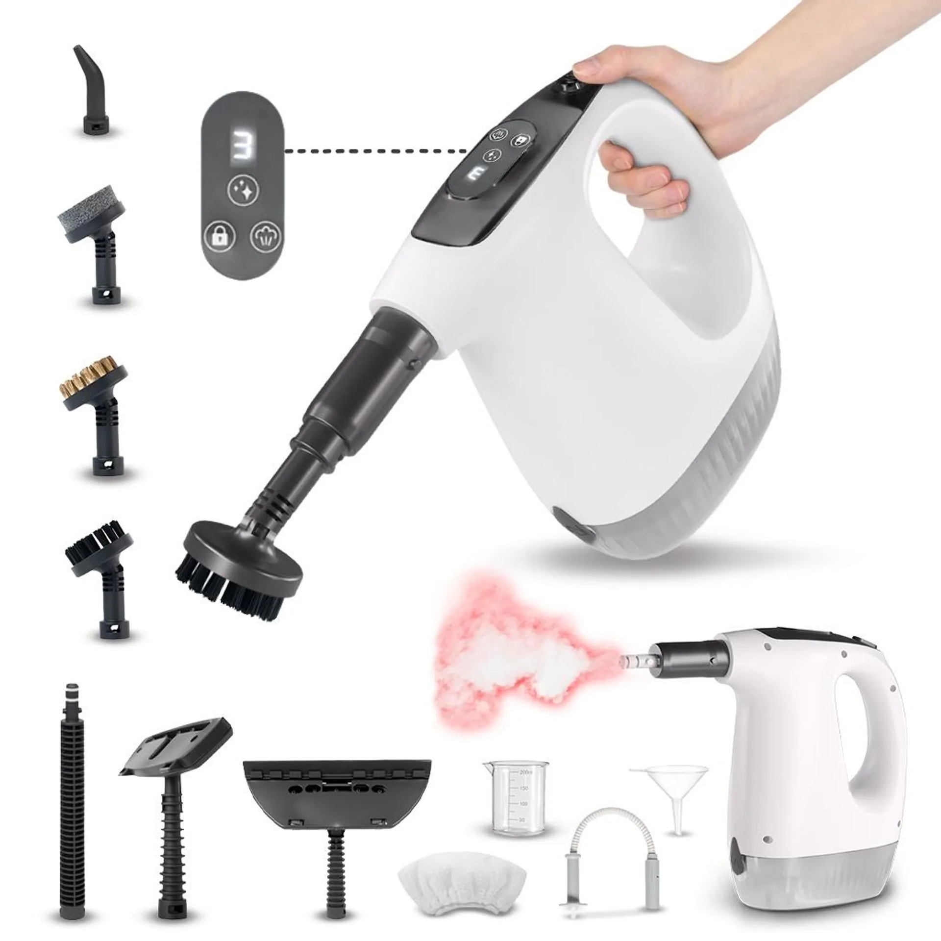 Strictly Selected Handheld Floor Mop Steam Mop Multifunctional High-Temperature Steam Cleaning Machine