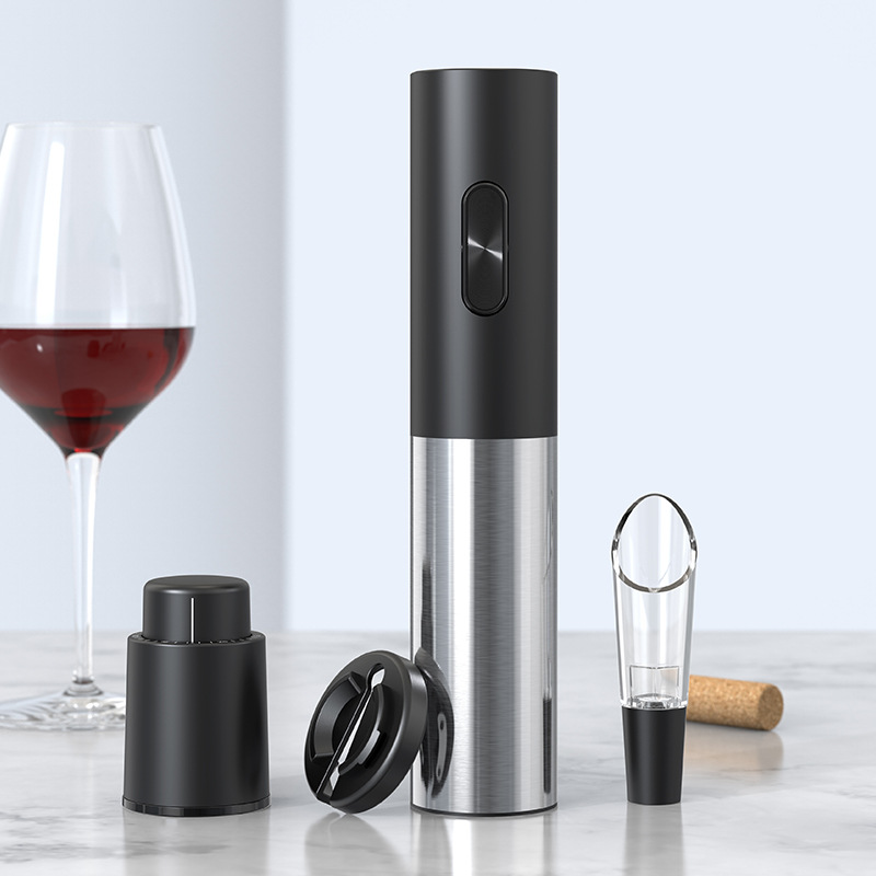 Cheer Festival Neutral Gift Box Automatic Electric Multi-functional Four-in-One Red Wine Opener Set