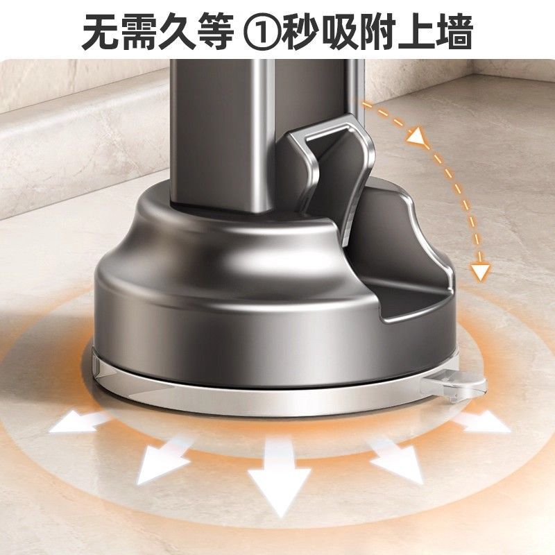 Suction Cup Kitchen Hook Rotating Storage Rack Wall-mounted Pot Spatula Spoon Hanger Spatula Storage Load-bearing