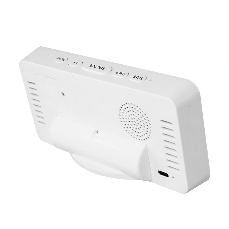 Automatic Correction Japanese Radio Controlled LED Electronic Clock Silent Clock Smart Night Light Alarm Clock Silent Digital Clock