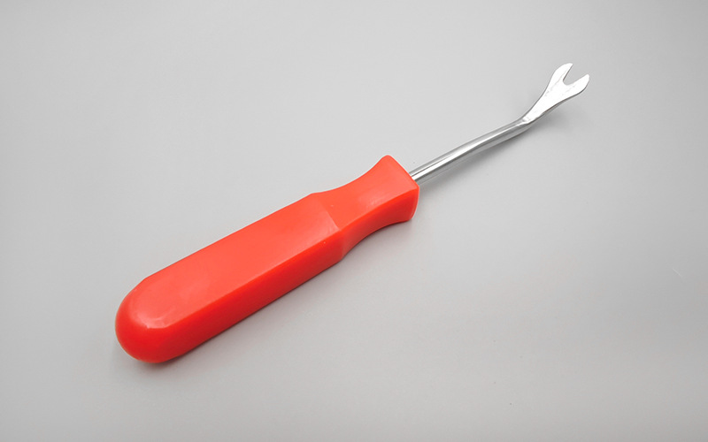 4-Inch Car Clip Removal Screwdriver Car Audio Center Console Panel Disassembly Tool Glue Clip Nail Puller
