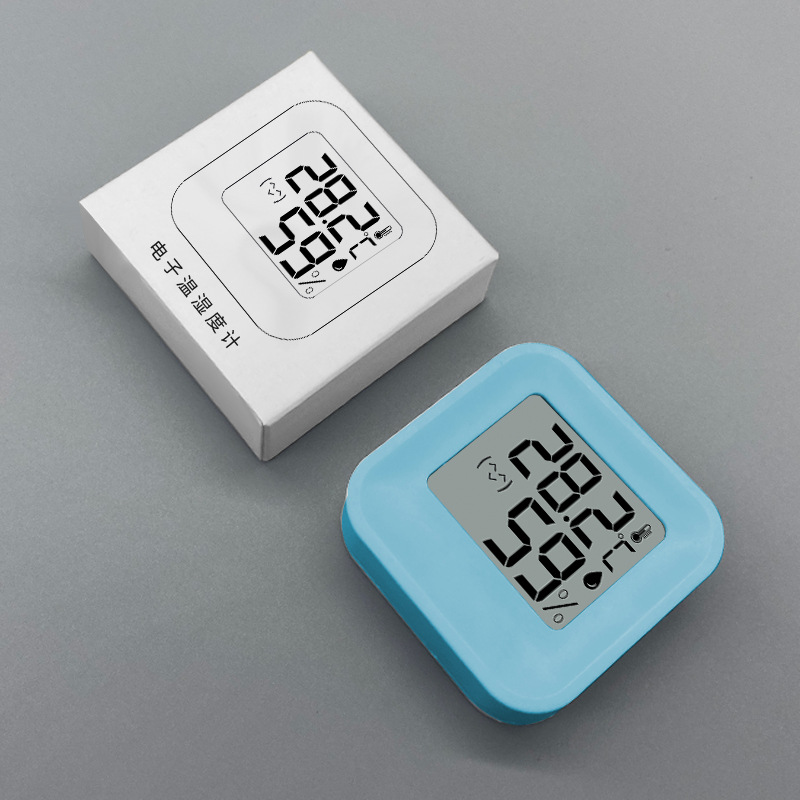 New Electronic Thermometer Hygrometer Indoor Home Wall Mounted Mini Dry Wet Thermometer
