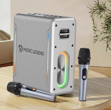 Music Legend V8PRO High Power Outdoor Portable Large Volume Microphone Live Sound Card All-in-One K Song Bluetooth Audio