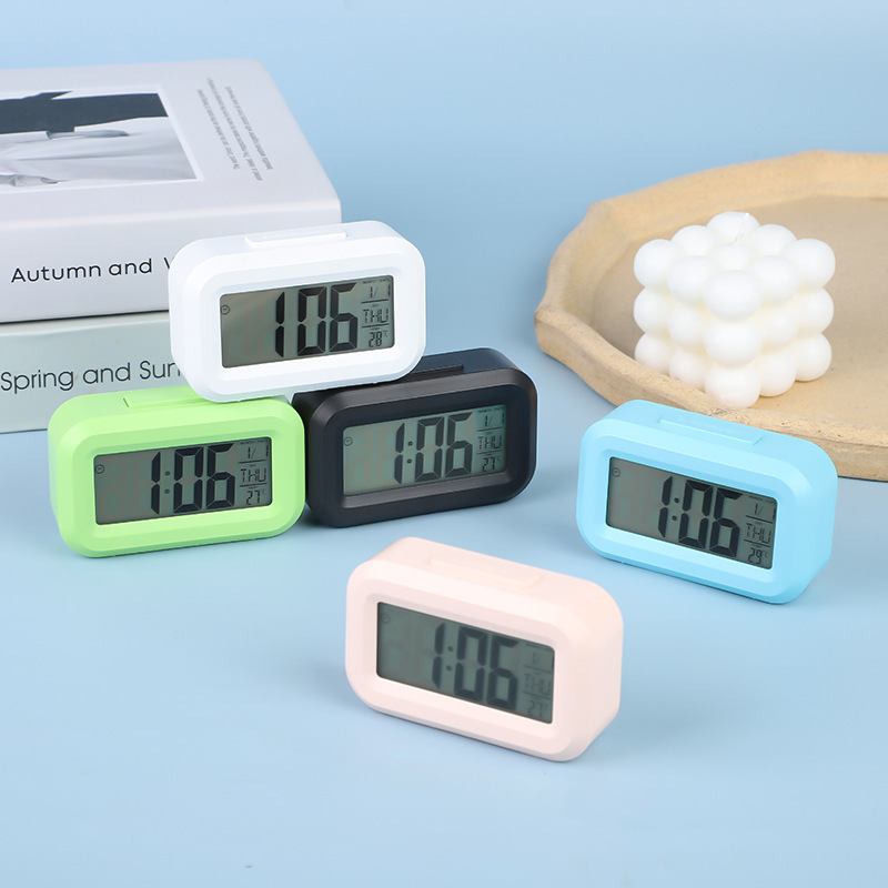 Student special mini voice reminder electronic clock desktop multifunctional alarm clock