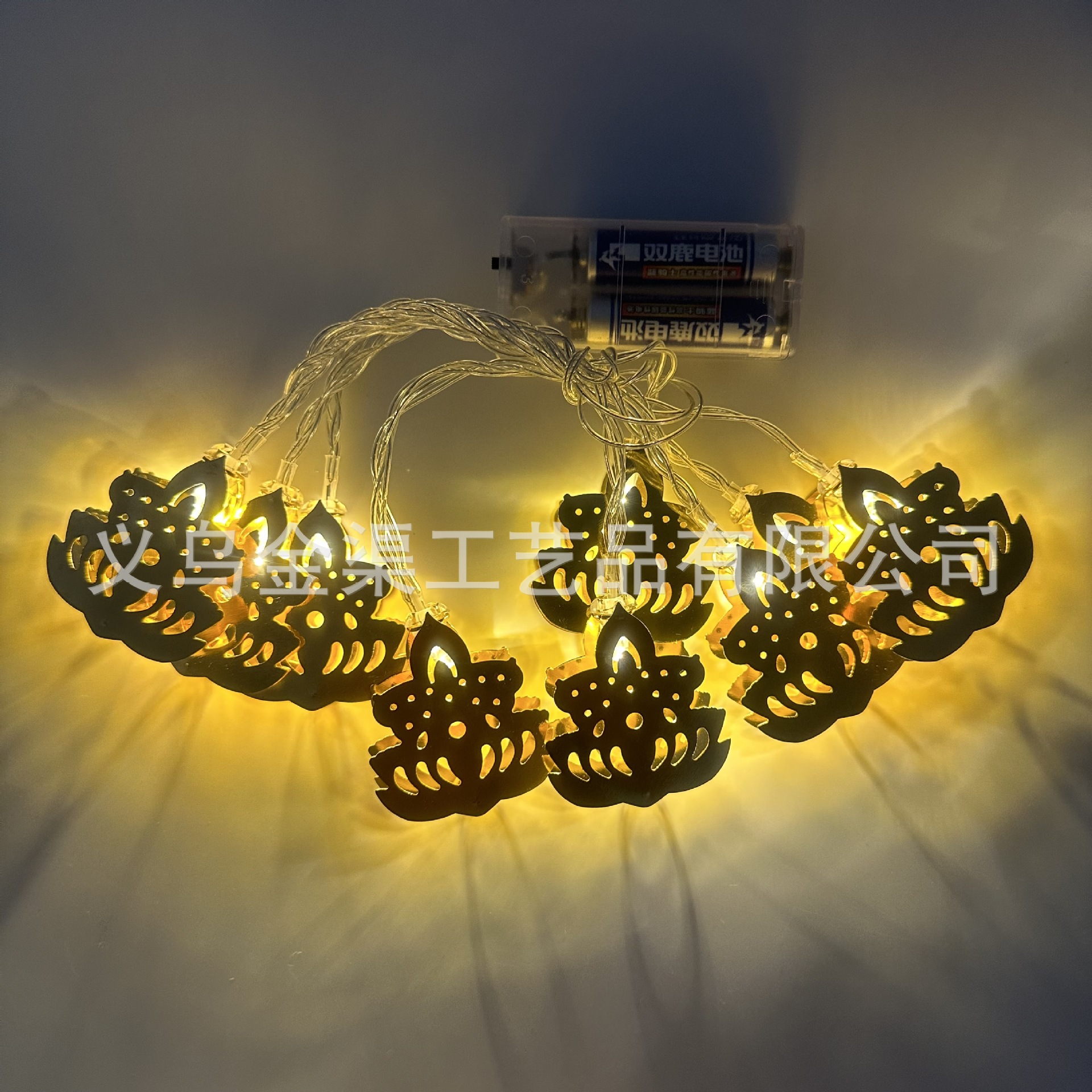 New Indian Diwali Light String LED Festival of Lights Decorative Lights Lotus Candle Light Om Symbol Diwali