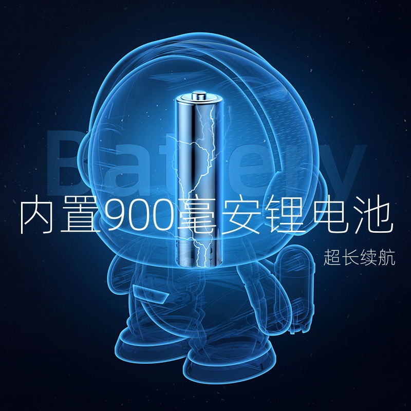 Spaceman Astronaut Wireless Bluetooth Speaker TWS Couplet Desktop Robot Audio Subwoofer Gift