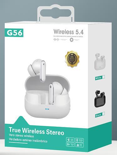 G series earphone HIFI sound quality battery display long battery life mecha style ultra-long battery life TWS Bluetooth earphone