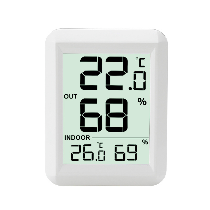 Wireless Indoor Outdoor Thermometer Hygrometer Household Baby Room Hanging Standing Hygrometer Digital Electronic Thermometer