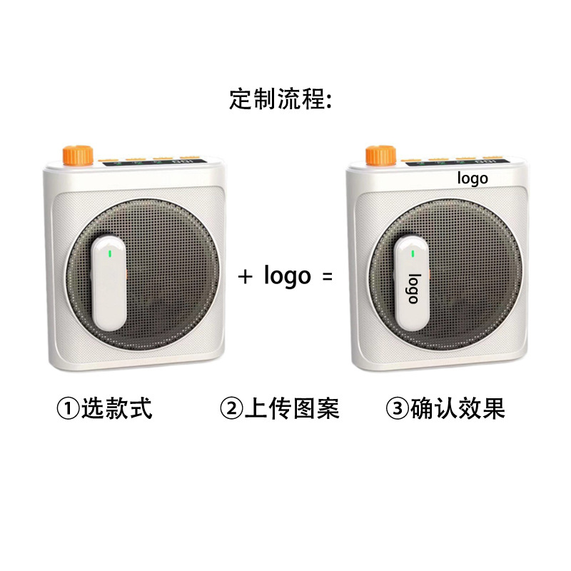Custom Bee Speaker Amplifier Clip-on Loud Volume Amplifier Sales Portable Wireless Amplifier Teacher