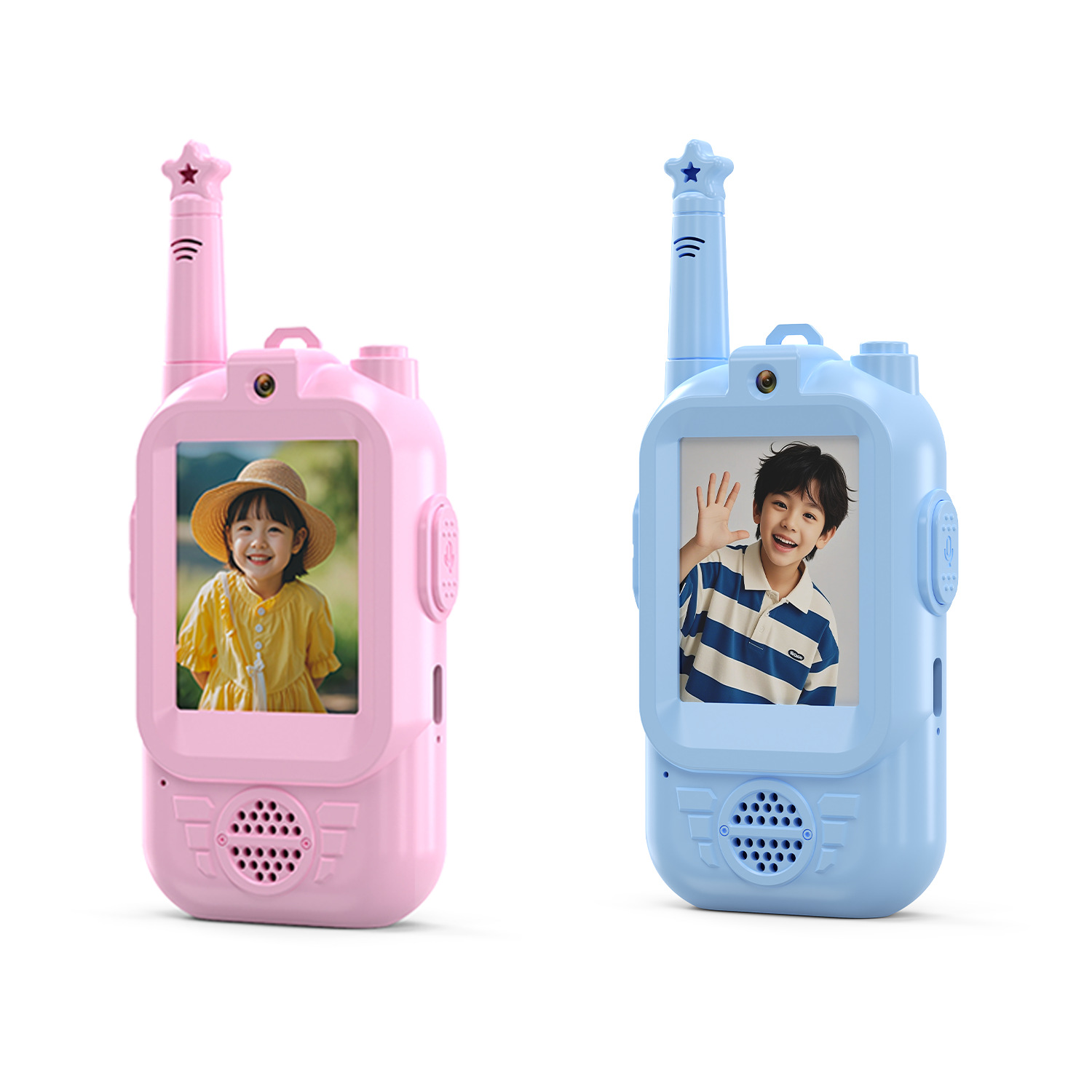 Children's video walkie-talkie face-to-face communication without SIM card, HD call, birthday gift, fun parent-child toy