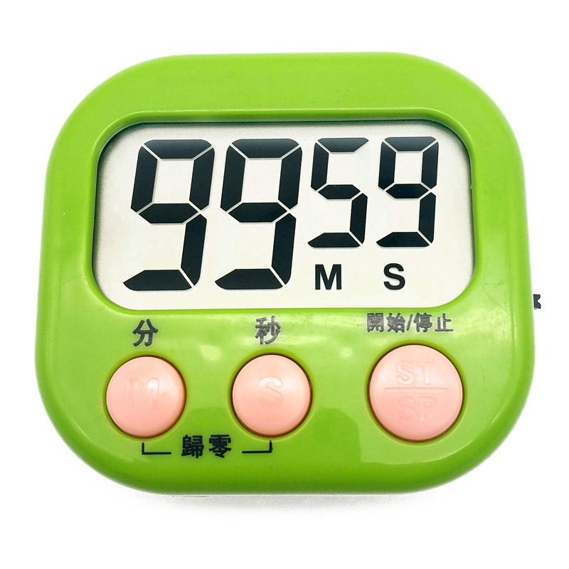 Chinese-English Timer Kitchen Baking Tool Learning Time Management Self-Discipline Reminder Experiment Timer