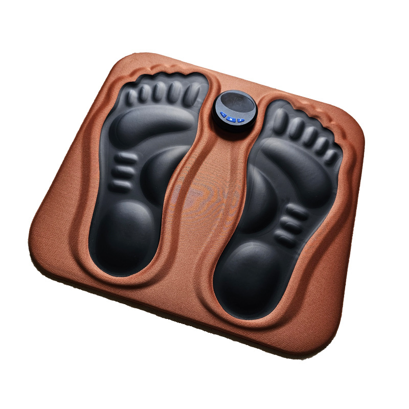 USB smart massage foot therapy machine EMS electronic pulse 3D foot pad microcurrent foot massage digital physiotherapy device