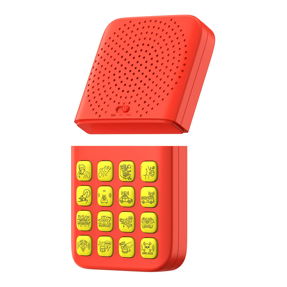 Zongxin T16 Children's Fun Sound Maker 16 Sound Effects Button Prank Gift Toy Remote Control