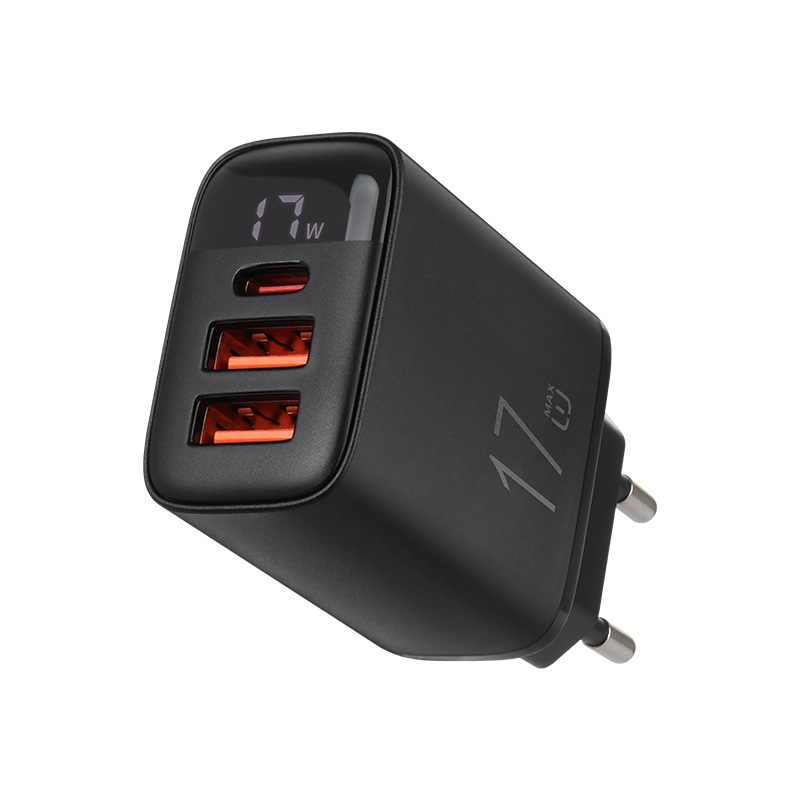 Exclusive 17W Multi-Port Charging Head for Phone Tablet US/EU/UK 17W Three-Port Charger