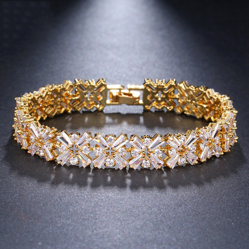 Accessories Exaggerated Bracelet Colorful Cloud Yunnan Zircon Colorful Bracelet New Accessories