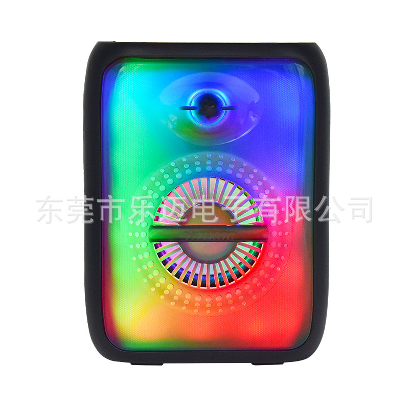 New 3-inch Bluetooth Speaker Outdoor Handle with Card Slot Subwoofer Home High Volume Small Audio Gift