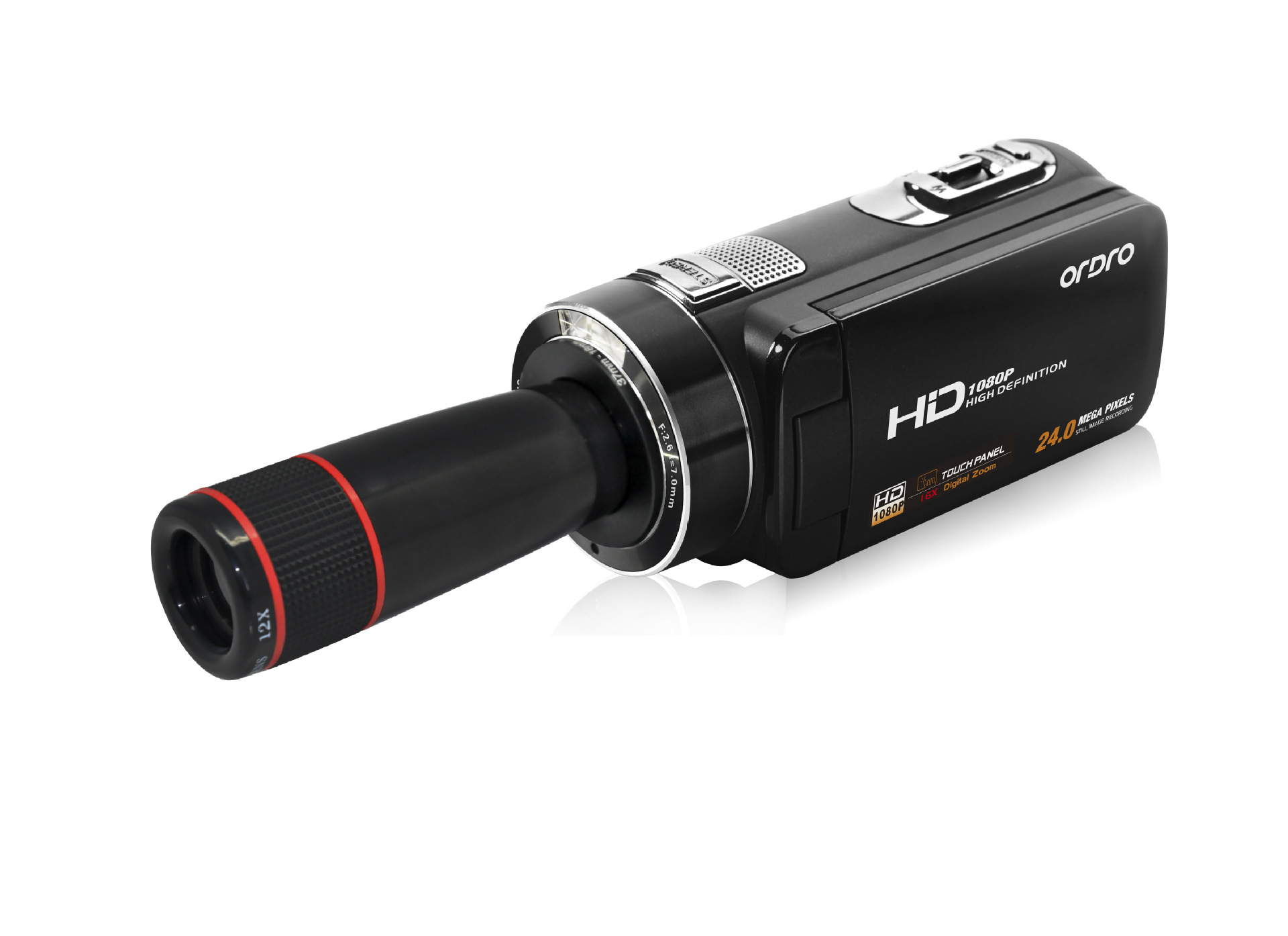 Ouda camera hot shoe equipment accessories small wide-angle lens, telephoto lens, telescope