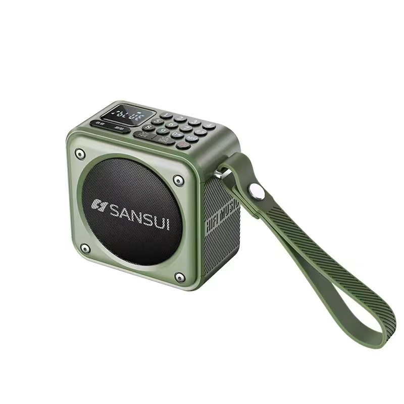 Studio Shanshui U3 Digital Song Player Bluetooth Speaker Plug-in Portable Recording Wireless Bluetooth Speaker