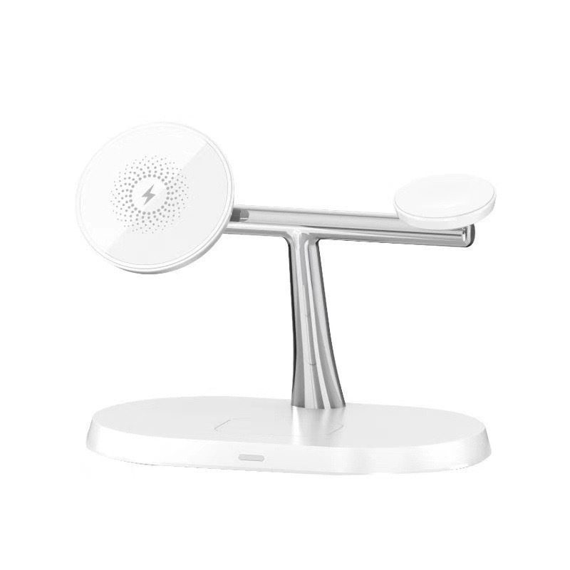 New 3-in-1 Wireless Charger Fast Charging for Apple Phone Earphone Watch Wireless Charging Magnetic Desktop