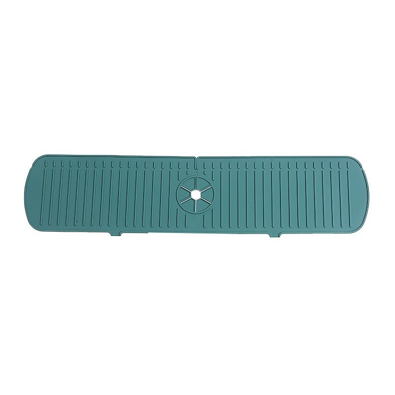 Silicone drain mat household washbasin kitchen faucet mat sink anti-splash silicone mat kitchen sink mat