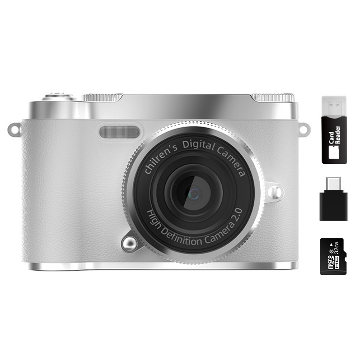 Entry Level CCD Card Camera Ultra Clear Dual Camera 8x Zoom Travel Portable Student Pocket Digital Camera
