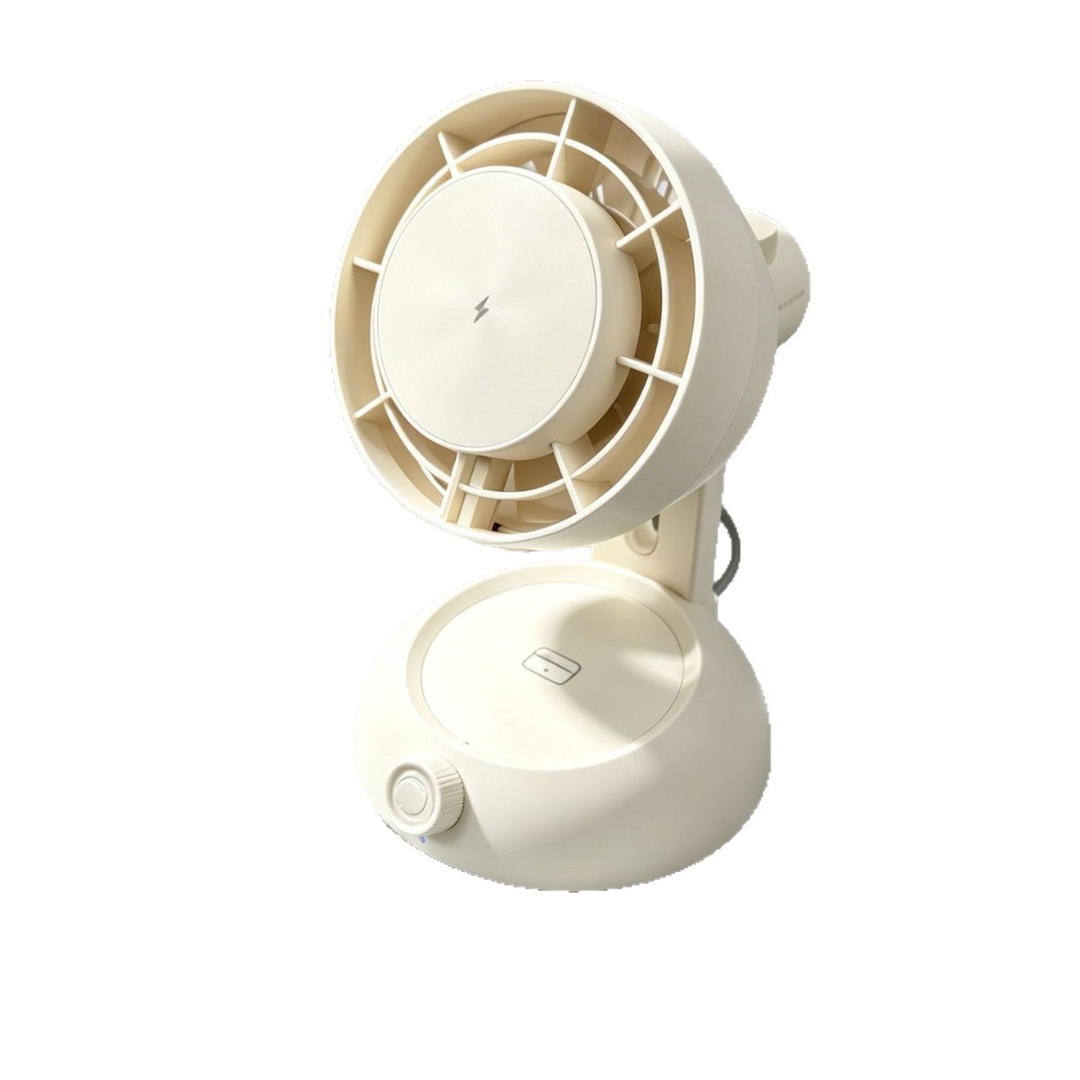 Qi2.2 4-in-1 Magnetic 25W Wireless Charger Stand with Desktop Circulating Fan Suitable for Apple Phones