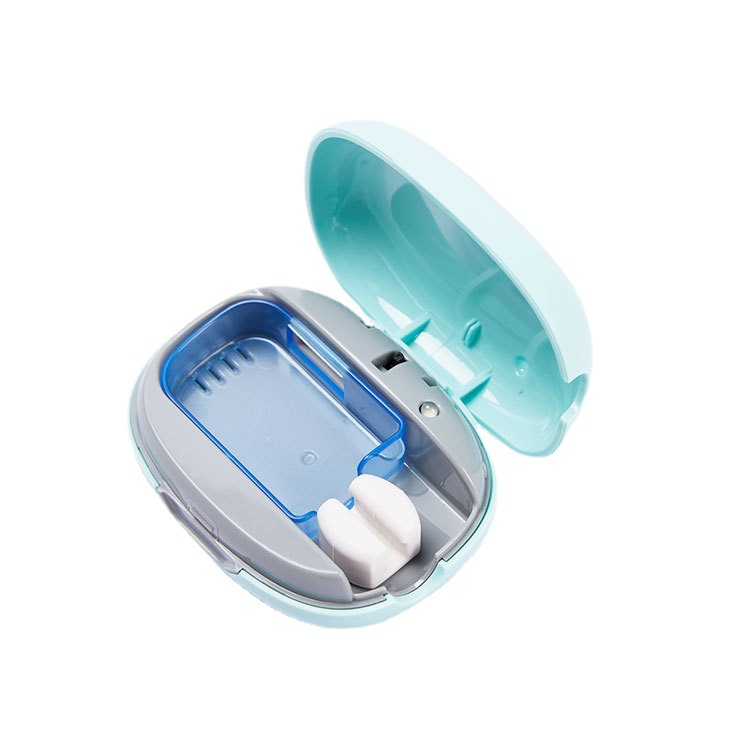 New Smart Toothbrush Sterilizer Travel Home Portable UVC UV Sterilization Box USB Toothbrush Sterilization Box