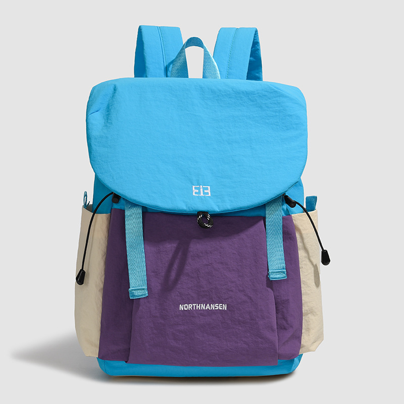 New travel double-shoulder backpack men and women large capacity lightweight outdoor commuting casual backpack