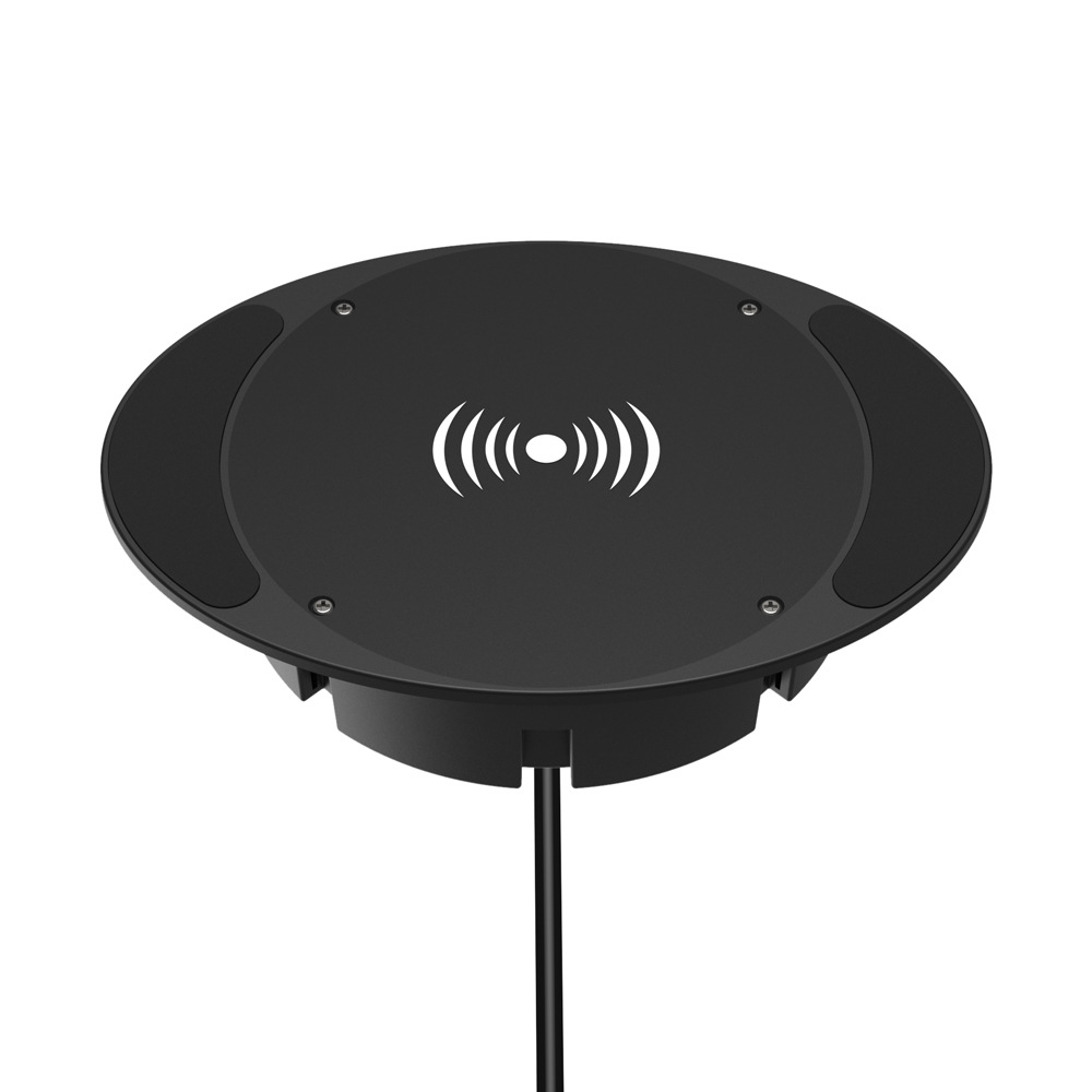 2024 New Product Private Mold Ultra-Sensitive Under-Desk Hidden 20mm-30mm Long Distance Phone Wireless Charger