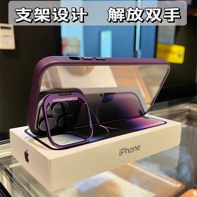 Lens cover bracket compatible with iPhone 17 Apple 16 phone case 17 Pro Max new 13 transparent 15
