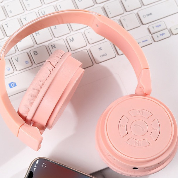 New Wireless Sports Bluetooth Card Headphone Headband Universal Stereo Noise Reduction Phone Game Headset