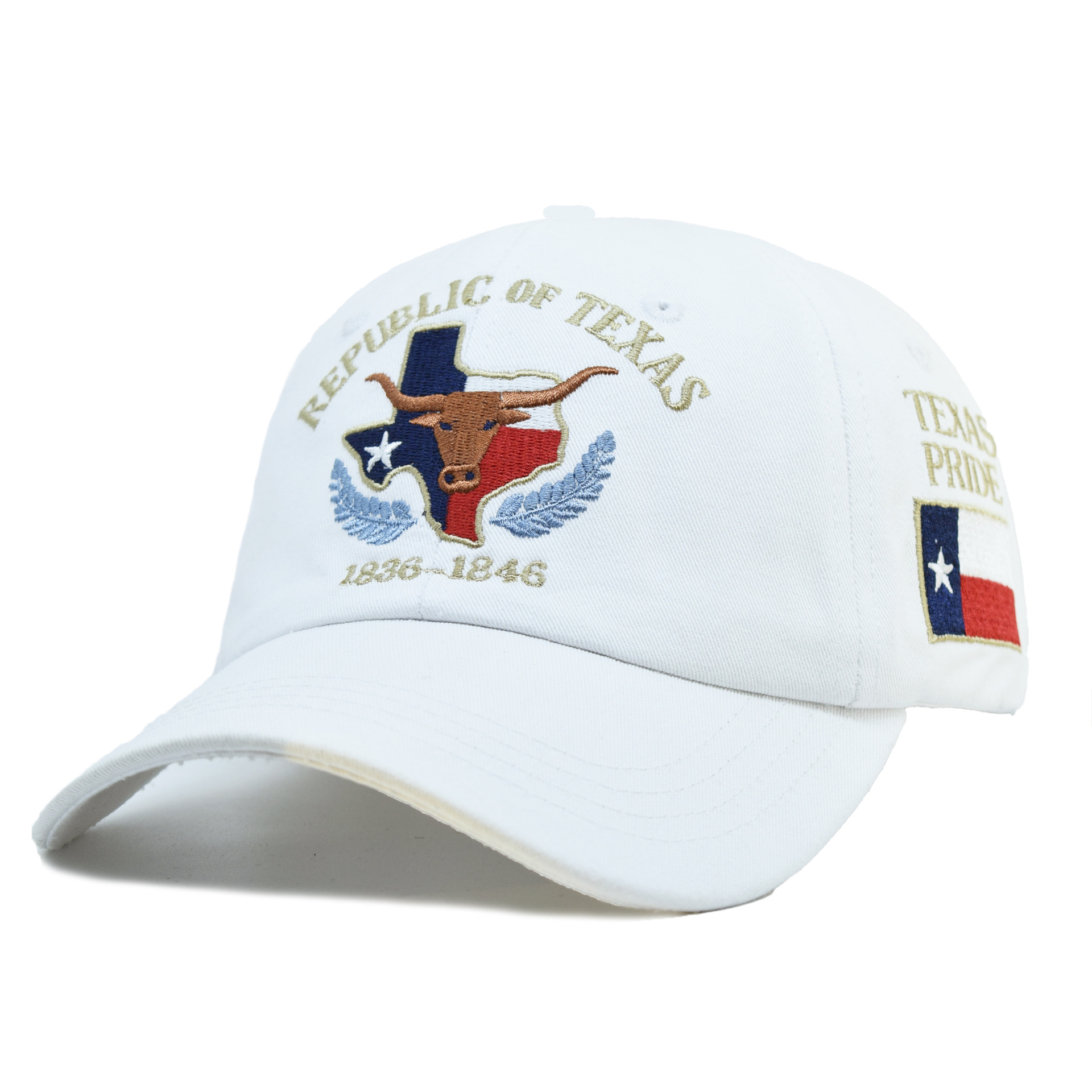 Embroidered Republic of Texas Heritage Cap
