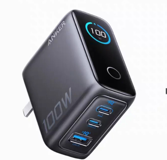 ANKER Anker Smart Display Lite 100W Charger Set GaN Plug Phone Tablet Laptop B121B